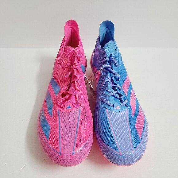 Adidas Adizero Electric Snack Attack Cotton Candy Football Cleats IE4406 Size 17 main image 7